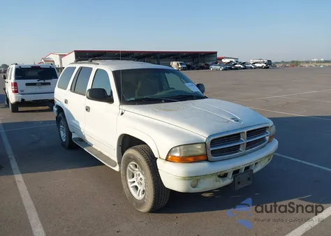 2002 Dodge Durango Slt из США, поврежденный, VIN 1B4HS48N62F117776